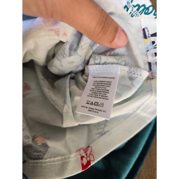 Toddler Girls' Bluey Christmas 2pc Long Sleeve Top and Skirtall Set - Green 2T - Picture 4 of 9